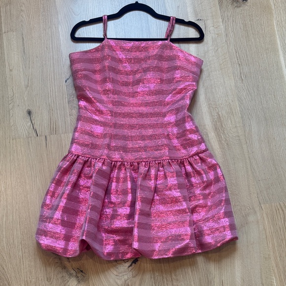 Corey Lynn Calter Dresses & Skirts - Corey Lynn Calter Vibrant Pink Bubble Mini Dress